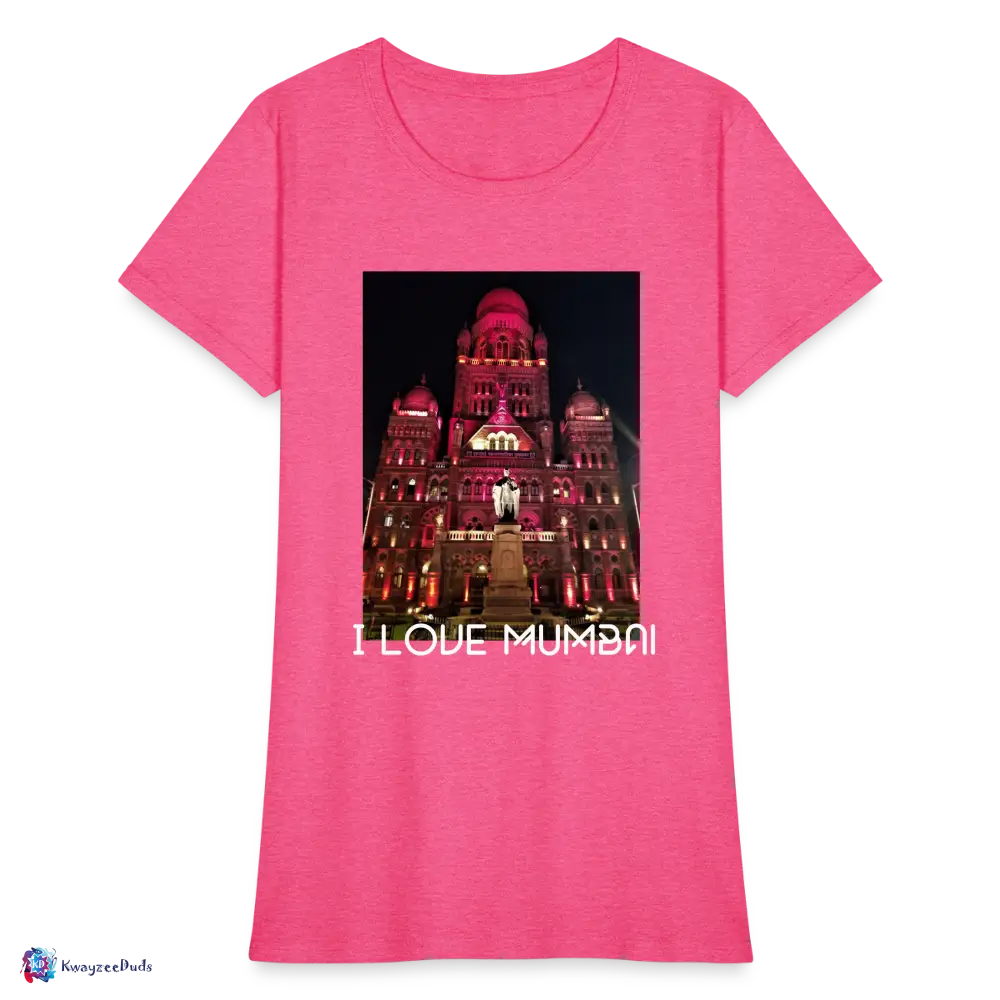 Mumbai City Hall Women's T-Shirt - heather pink