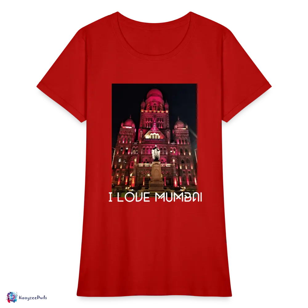 Mumbai City Hall Women's T-Shirt - red
