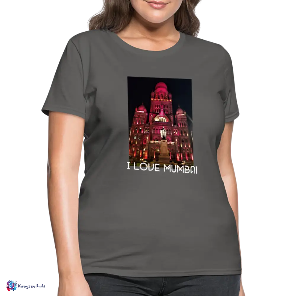 Mumbai City Hall Women's T-Shirt - charcoal