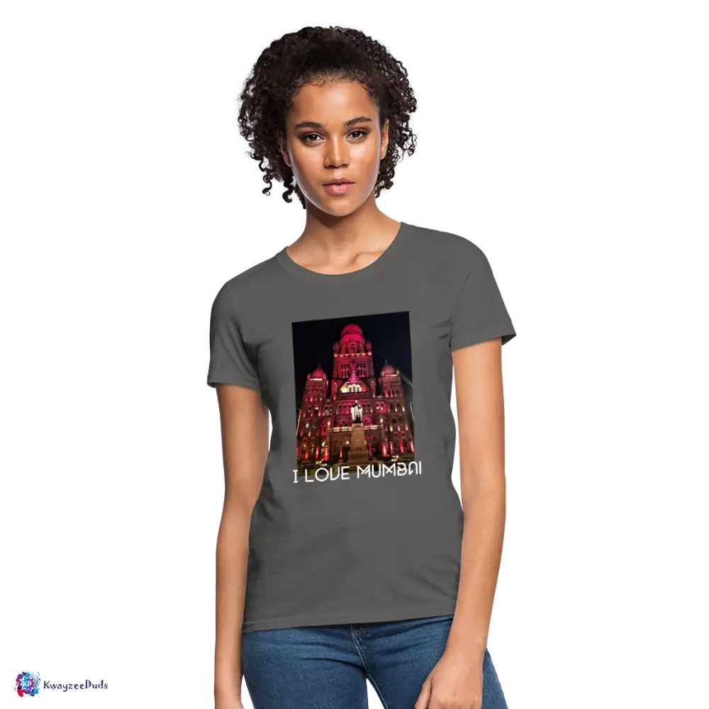 Mumbai City Hall Women's T-Shirt - charcoal
