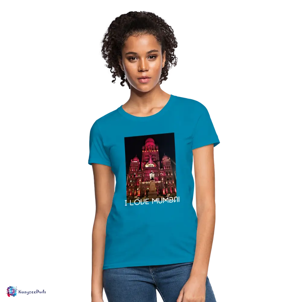 Mumbai City Hall Women's T-Shirt - turquoise