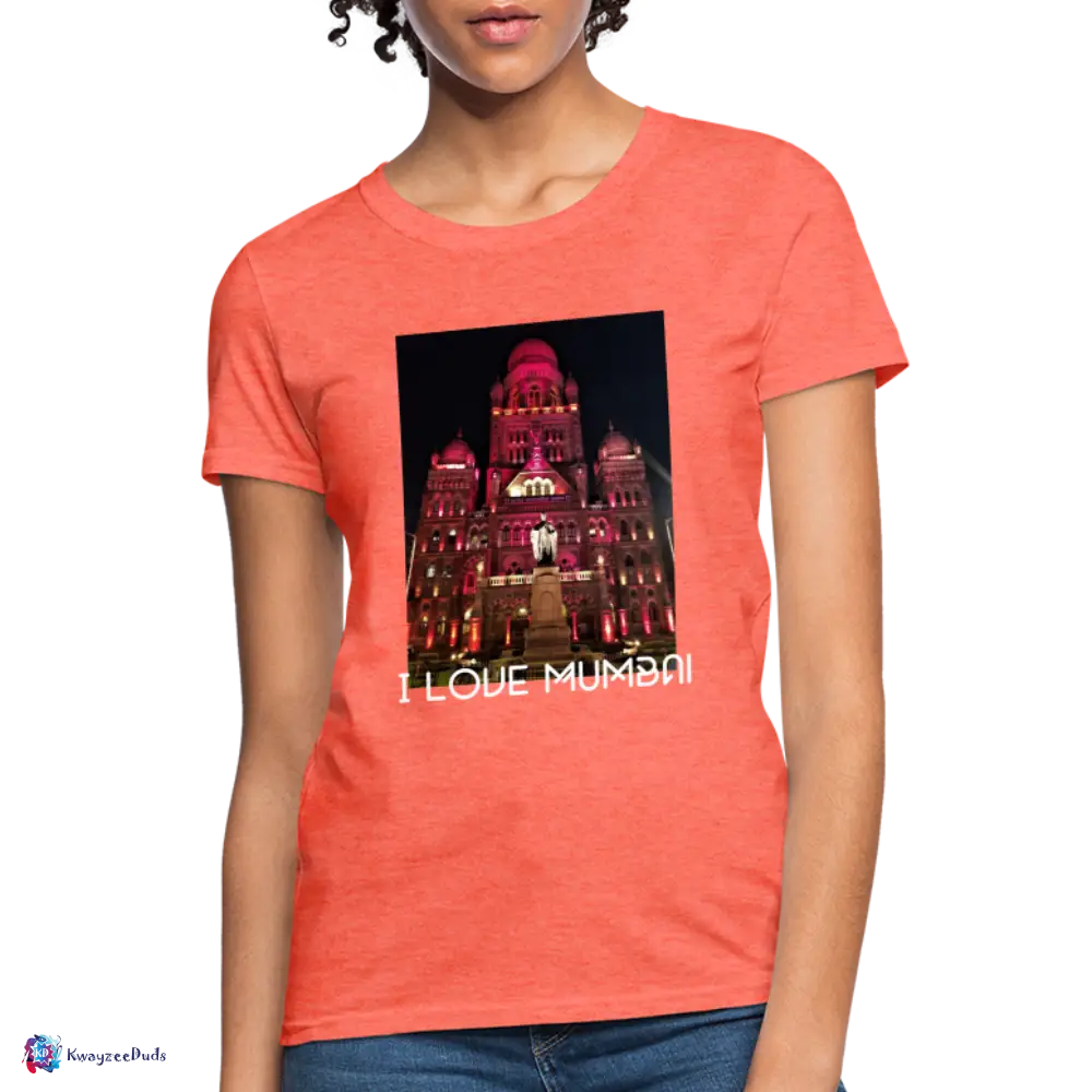 Mumbai City Hall Women's T-Shirt - heather coral