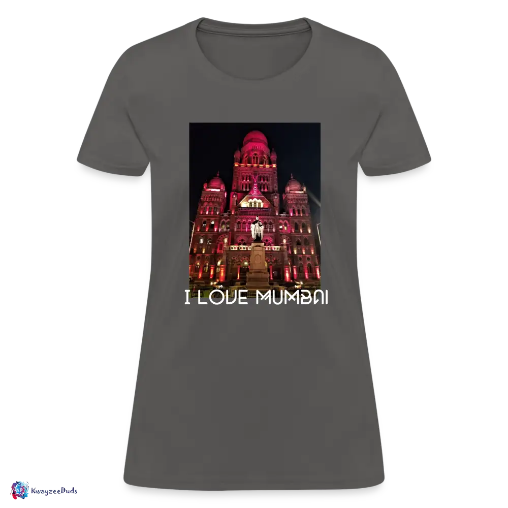 Mumbai City Hall Women's T-Shirt - charcoal