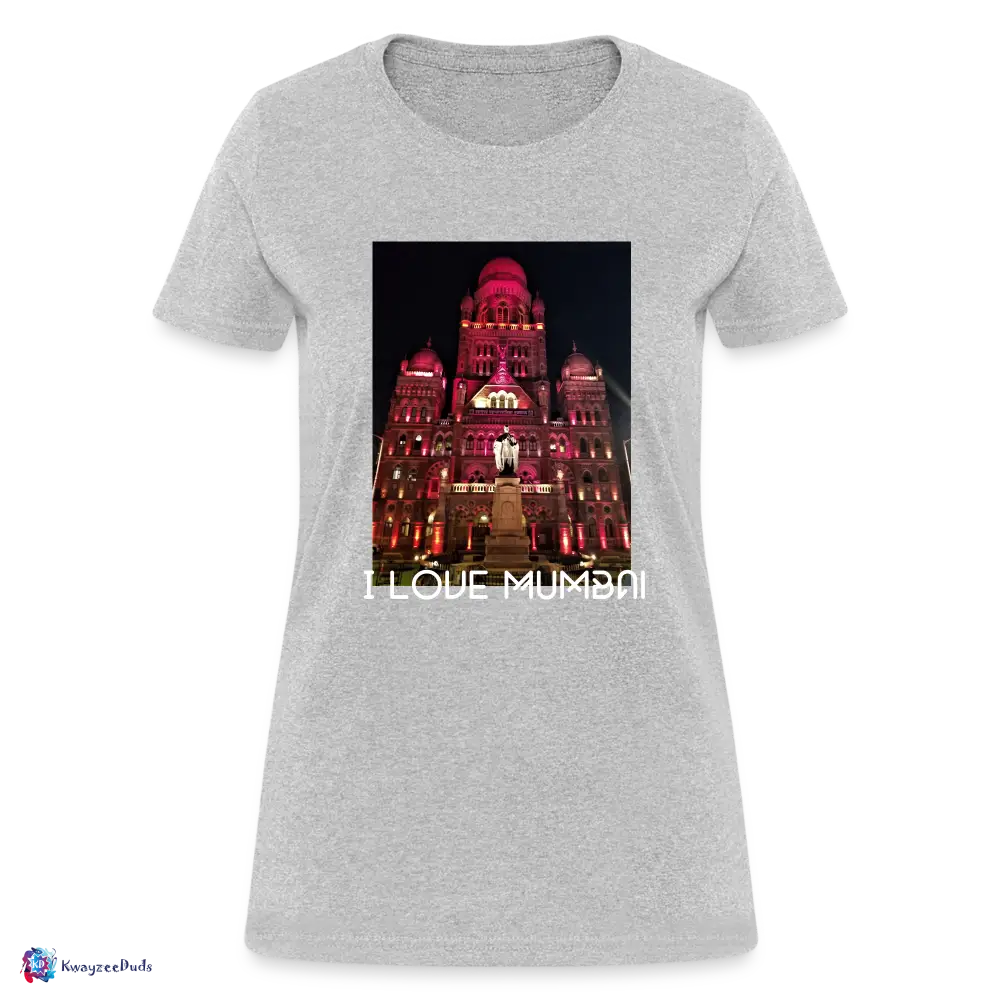 Mumbai City Hall Women's T-Shirt - heather gray