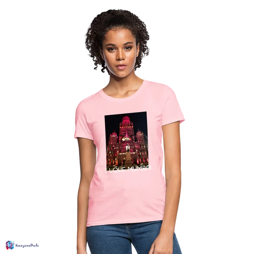 Mumbai City Hall Women's T-Shirt - pink