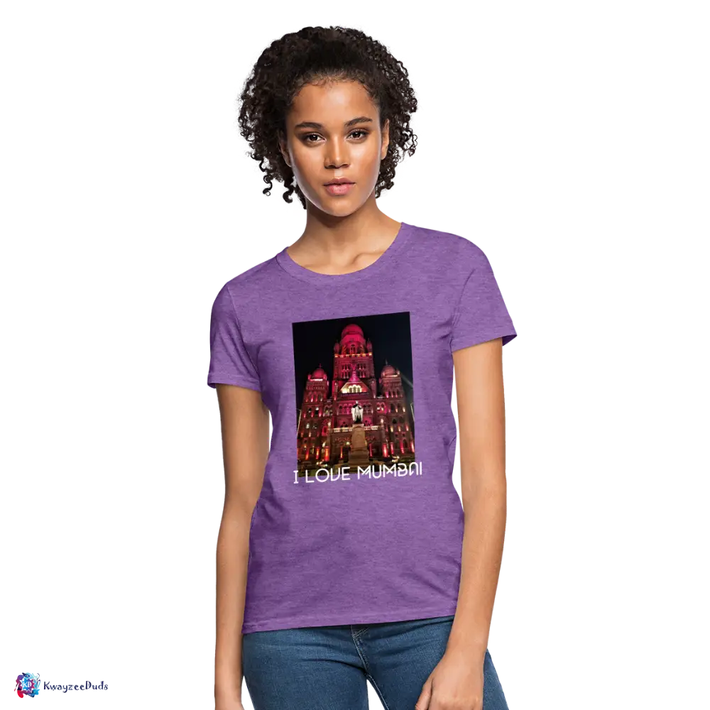 Mumbai City Hall Women's T-Shirt - purple heather