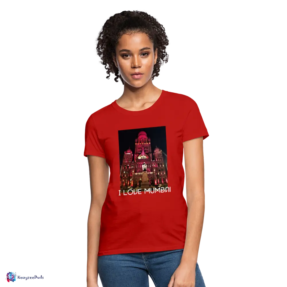 Mumbai City Hall Women's T-Shirt - red
