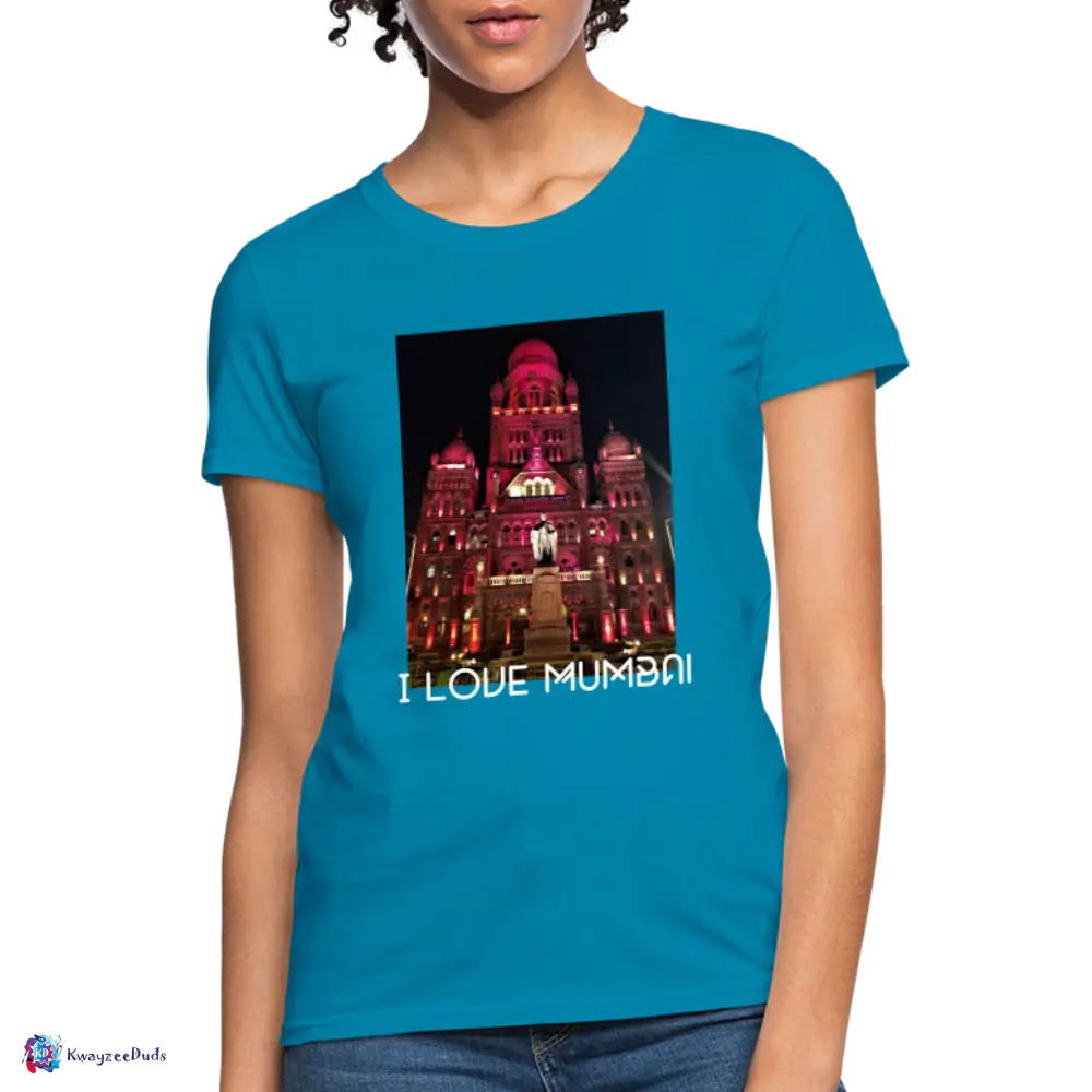 Mumbai City Hall Women's T-Shirt - turquoise