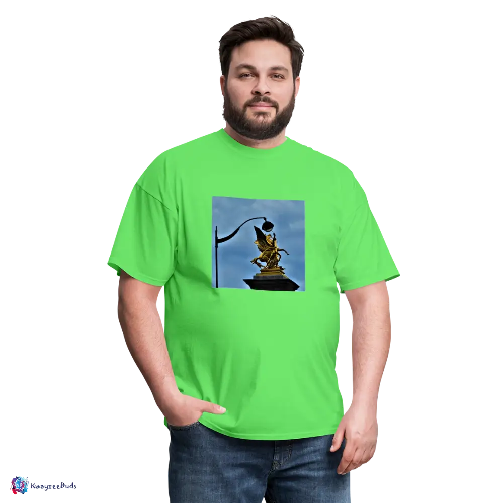 Pont Alexandre Pillar Top Unisex Classic T-Shirt - kiwi