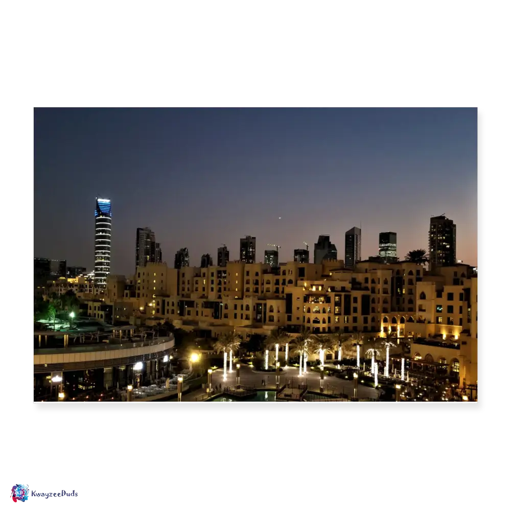 Poster 12x8 - white