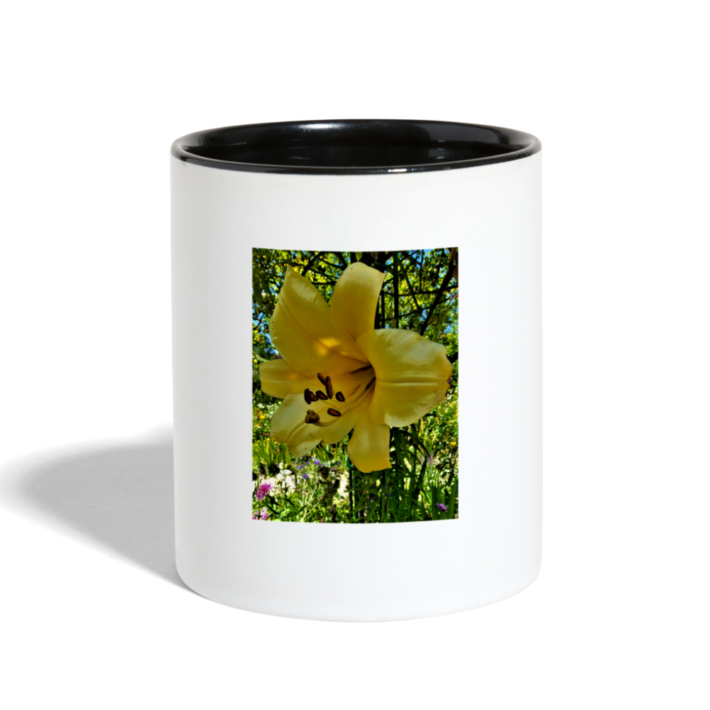 Contrast Coffee Mug - white/black