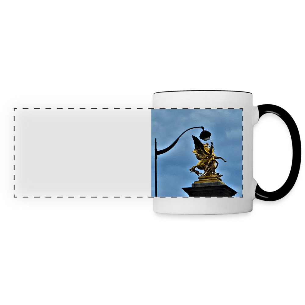 Panoramic Mug - white/black