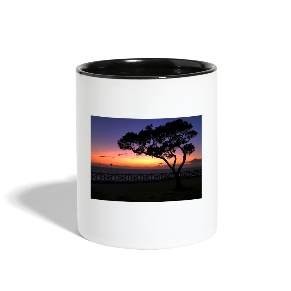 Contrast Coffee Mug - white/black
