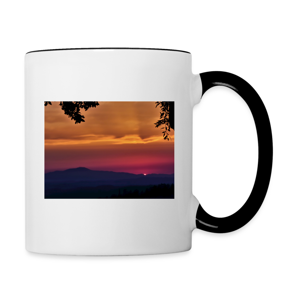 Contrast Coffee Mug - white/black