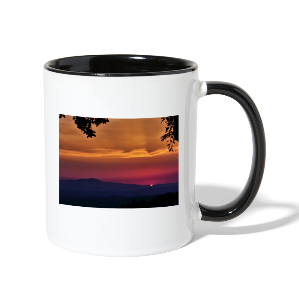 Contrast Coffee Mug - white/black