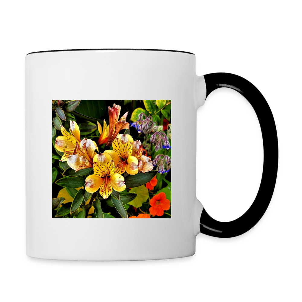 Contrast Coffee Mug - white/black