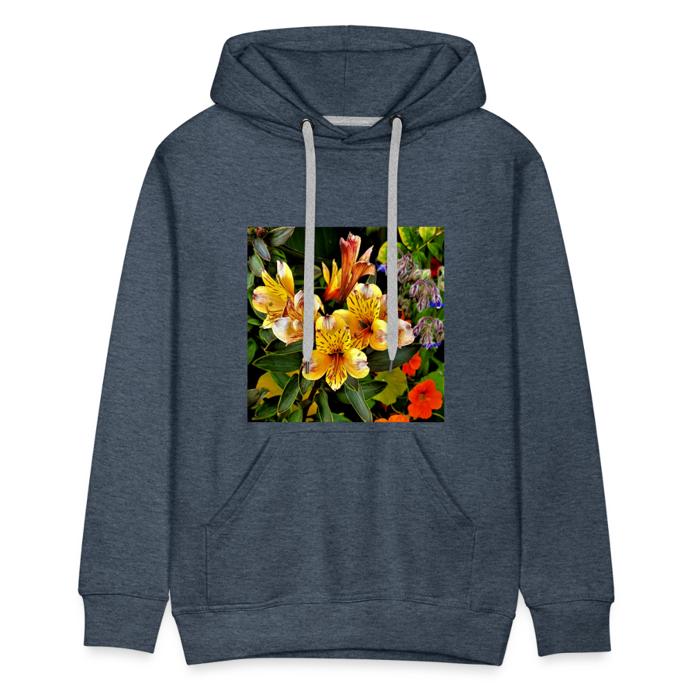 Unisex Premium Hoodie - heather denim