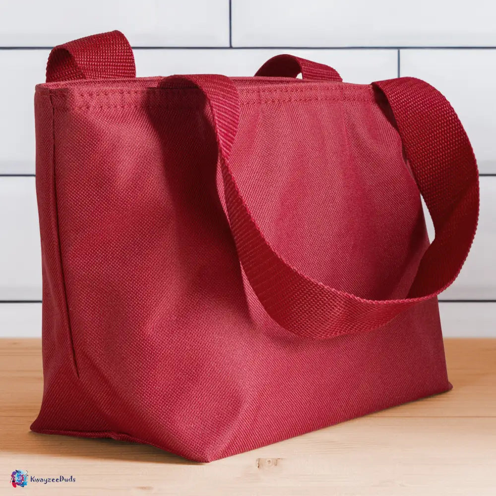 St Tropez Fort Lunch Bag - red