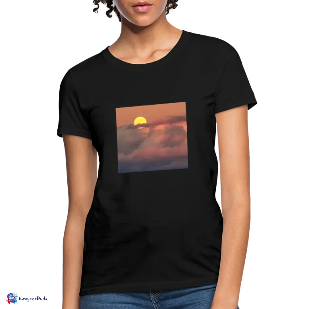 Sunset Women's T-Shirt - black