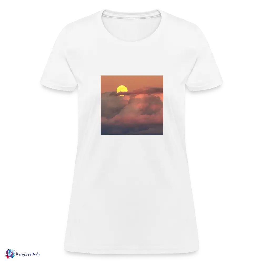 Sunset Women's T-Shirt - white