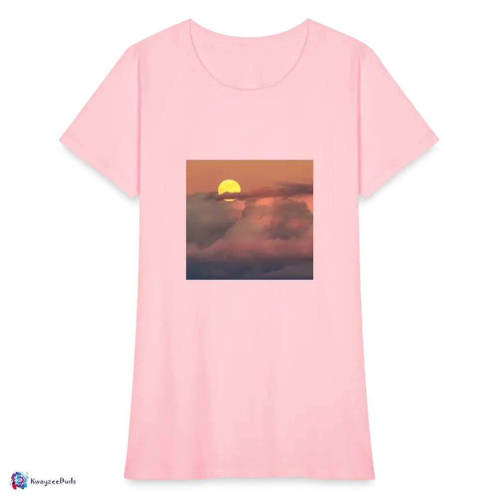 Sunset Women's T-Shirt - pink