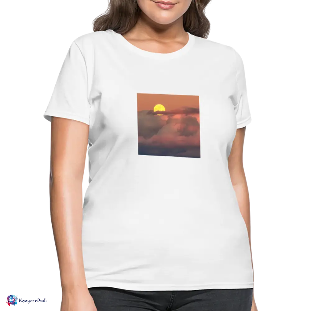 Sunset Women's T-Shirt - white