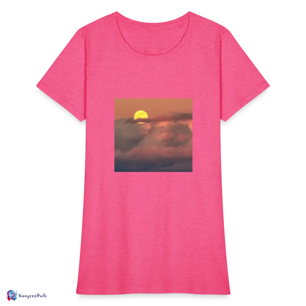 Sunset Women's T-Shirt - heather pink