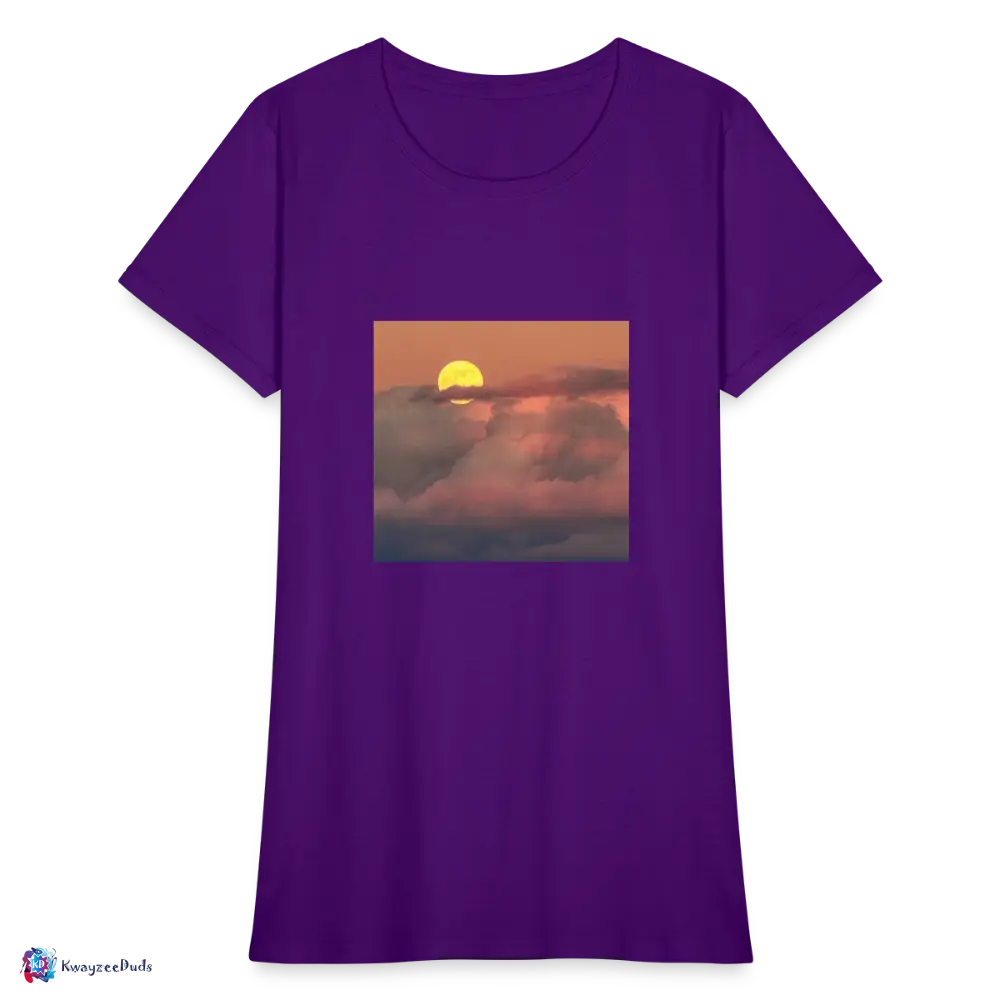 Sunset Women's T-Shirt - purple