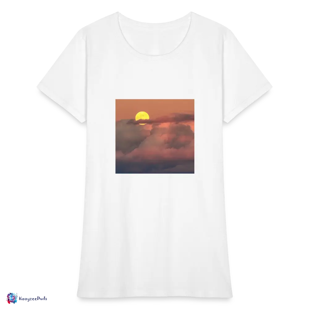 Sunset Women's T-Shirt - white