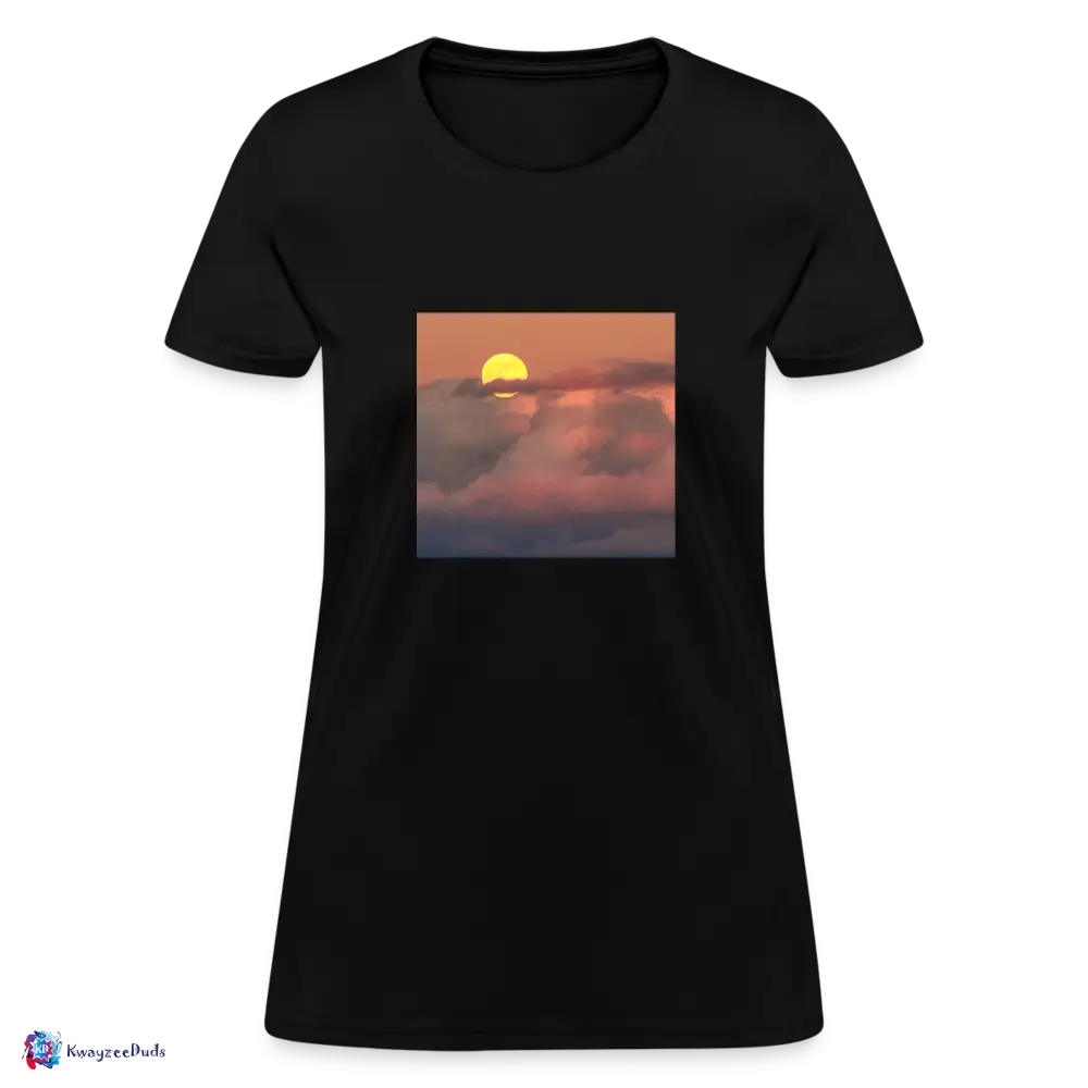 Sunset Women's T-Shirt - black