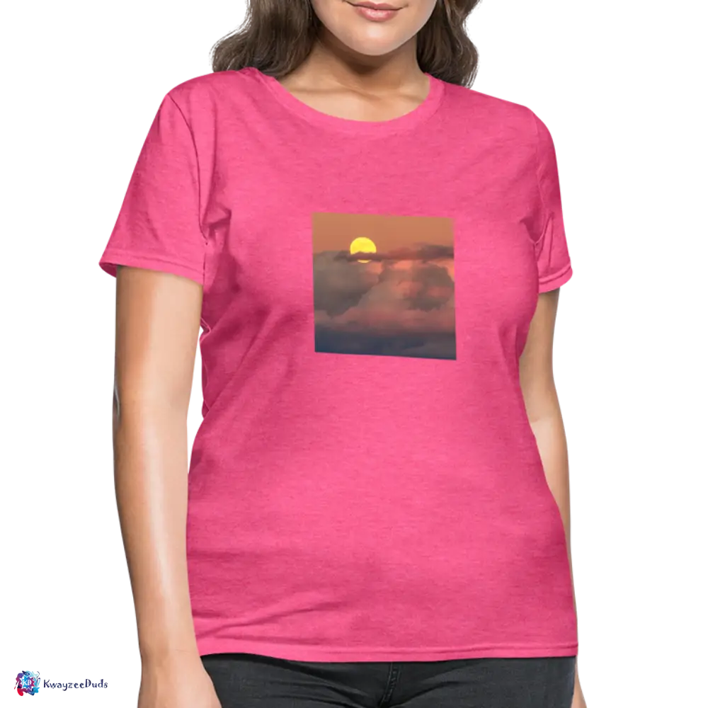 Sunset Women's T-Shirt - heather pink