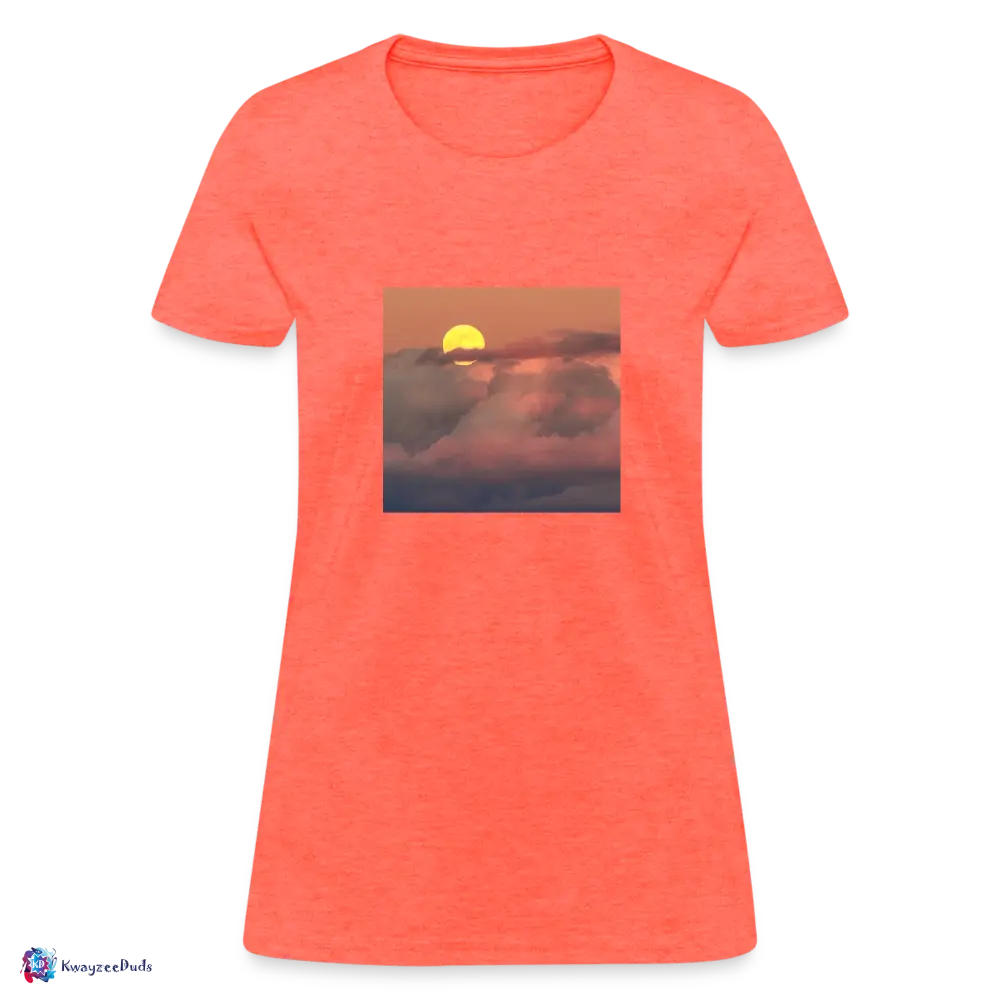 Sunset Women's T-Shirt - heather coral