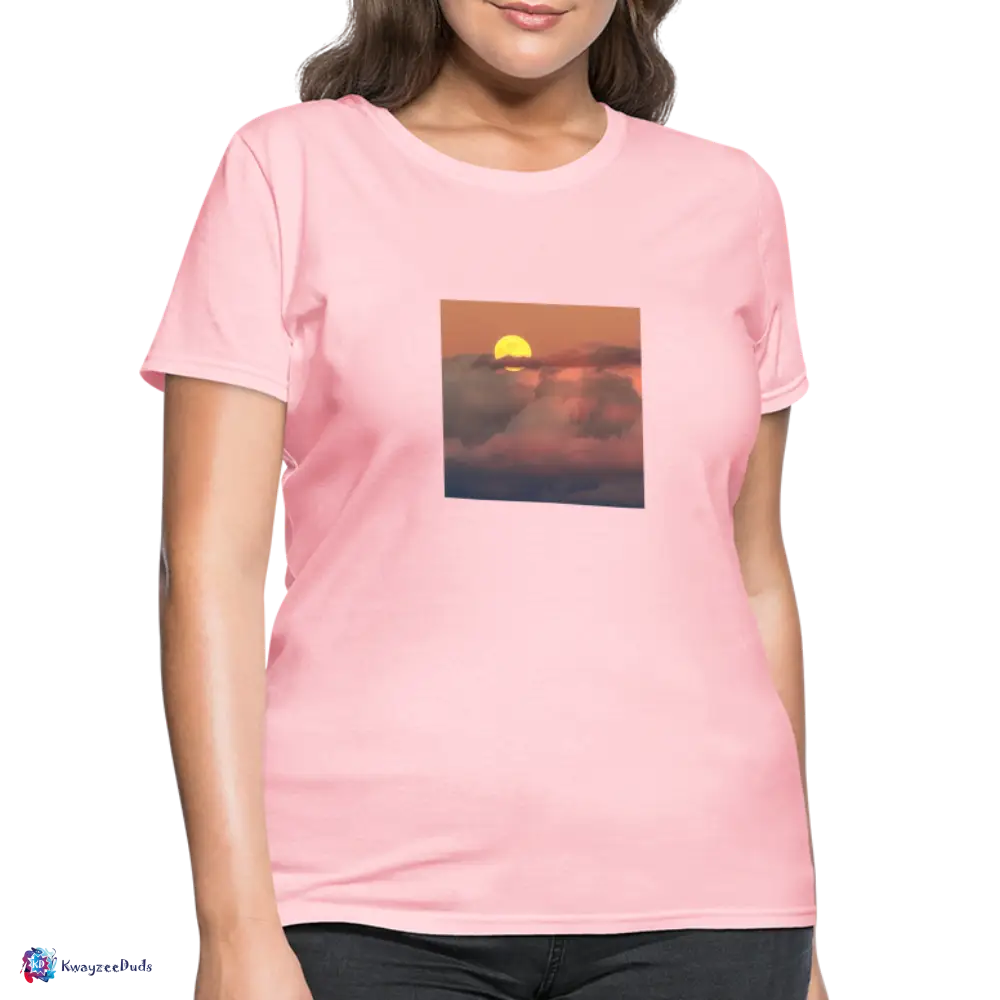 Sunset Women's T-Shirt - pink