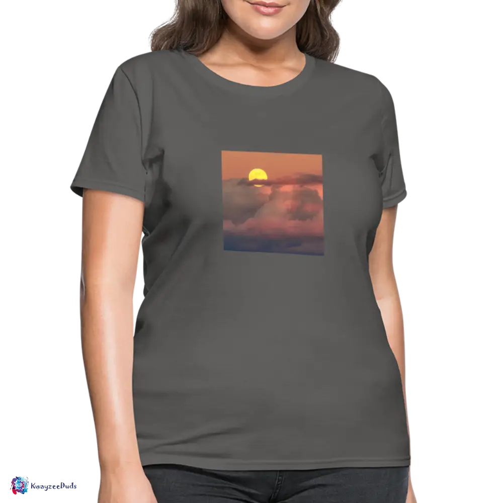 Sunset Women's T-Shirt - charcoal