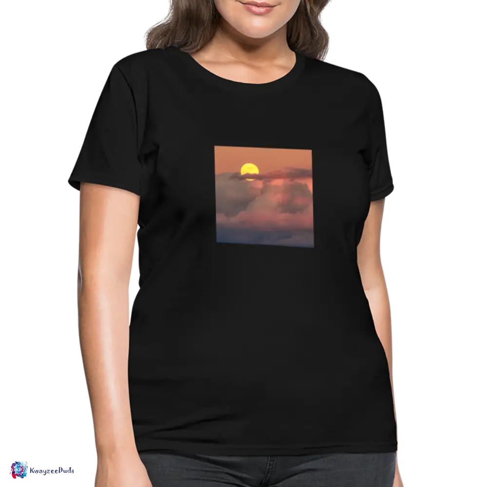 Sunset Women's T-Shirt - black