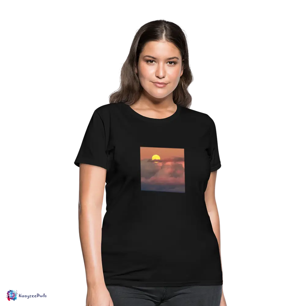 Sunset Women's T-Shirt - black