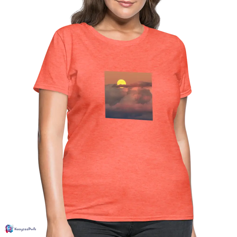 Sunset Women's T-Shirt - heather coral