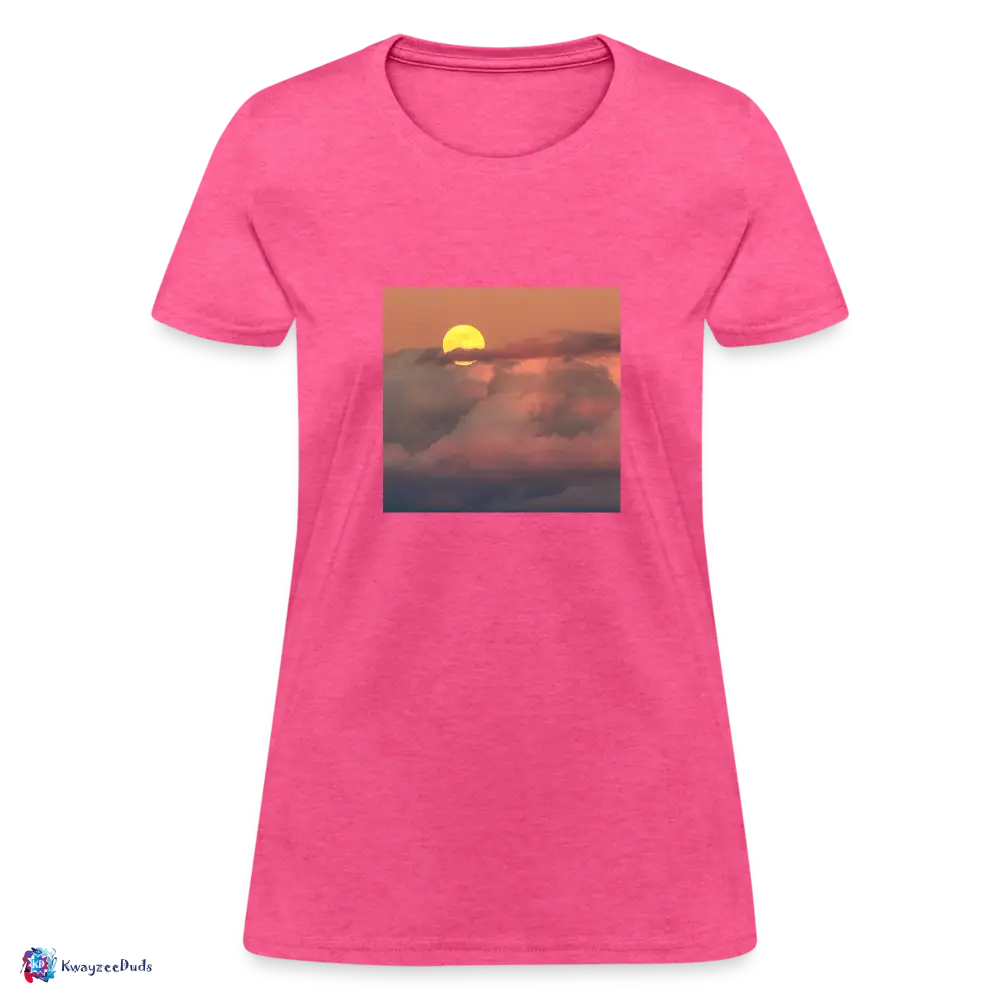 Sunset Women's T-Shirt - heather pink