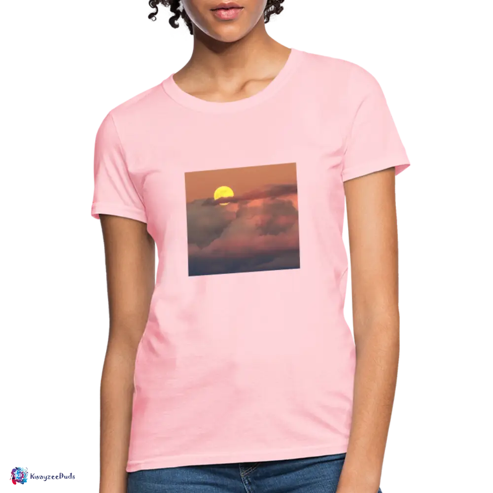 Sunset Women's T-Shirt - pink