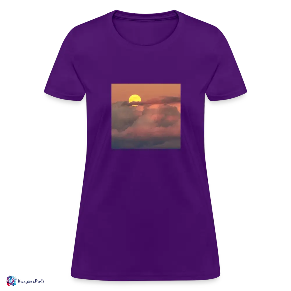 Sunset Women's T-Shirt - purple