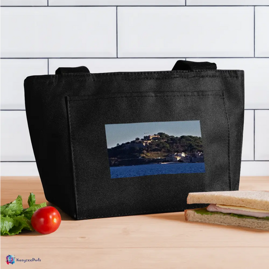 St Tropez Fort Lunch Bag - black